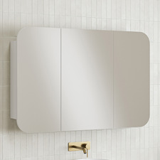 Mecca 1200mm Rectangular Mirrored Shaving Cabinet