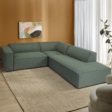 Russo 5 Seater Upholstered Sofa Set