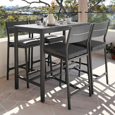 4 Seater Kamari Outdoor Bar Table Set