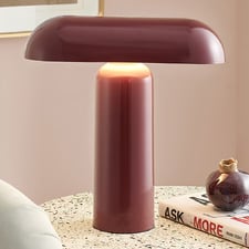 Larkin Iron LED & Cordless Lamp with Charging Cable