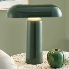 Larkin Iron LED & Cordless Lamp with Charging Cable