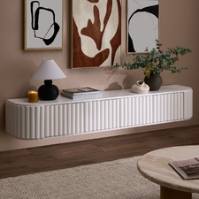 211cm Hayley Curved Wall-Mounted TV Unit