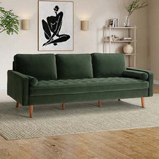 Stockholm Velvet 4 Seater Sofa