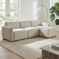 Barton 4 Seater Modular Sofa & Ottoman Set