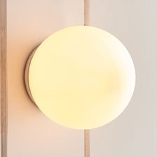 Cornell Frosted Glass Bathroom Wall Light