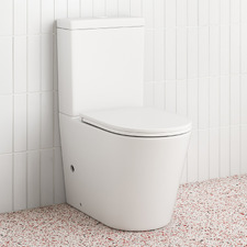 Delta Straight Back to Wall Toilet Suite
