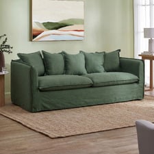 Montauk 3 Seater Slipcover Sofa