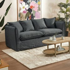 Montauk 2 Seater Upholstered Slipcover Sofa