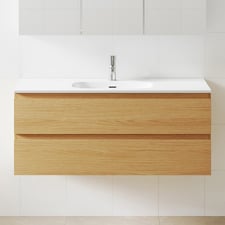 Hayman 1200mm Wall Hung Single Vanity with Integrated Basin