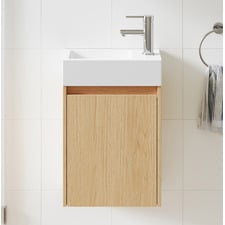 Hayman 400mm Wall Hung Single Vanity with Integrated Basin