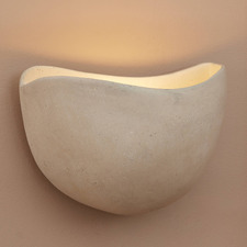 Jagger Organic Travertine-look Wall Light