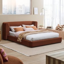 Gala Velvet Queen Bed