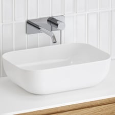 Sabina 460mm Rectangular Ceramic Above Counter Basin