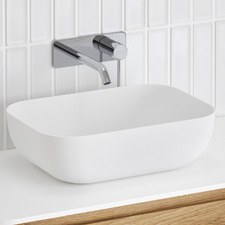 Sabina 460mm Rectangular Ceramic Above Counter Basin