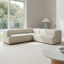 Gala 5 Seater Boucle Corner Sofa