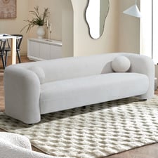 Serena 3 Seater Boucle Sofa