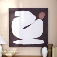 Chocolate Block Framed Canvas Wall Art