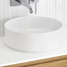 Sabina 360mm Round Ceramic Above Counter Basin