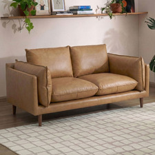 Terry 2 Seater Premium Genuine Leather Sofa