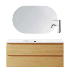 Hayman 1200mm Vanity Package with Mixer & LED Mirror