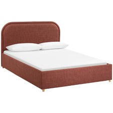 Elba Upholstered Gas Lift Storage Bed Frame