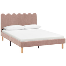 Ripple Chenille Bed Frame