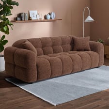 Zara 3 Seater Chenille Sofa
