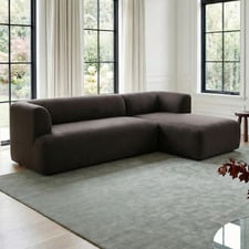 Gala Boucle 4 Seater Sofa with Chaise