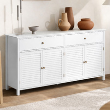 Nyla Coastal 4 Door 2 Drawer Buffet