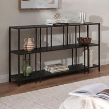 Miles 3 Tier Iron Bookshelf