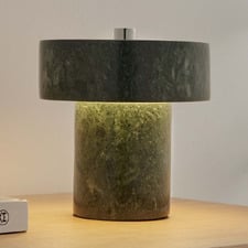 Piper Marble Cordless LED Table Lamp