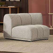 Arco Curved Armless Lounge Chair