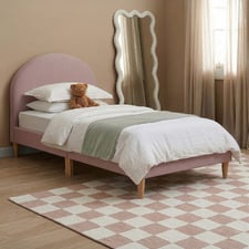 Kids' Arch Upholstered Single Bed