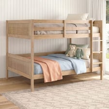 Oakley Rattan King Single Bunk Bed