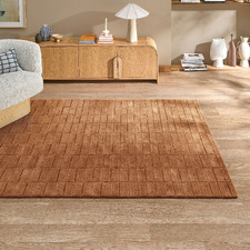 Gracie Grid Hand-Woven Wool Rug