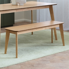 Larsen Rubberwood Dining Bench
