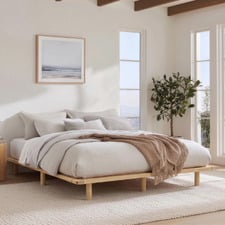 Monty Premium Wooden Bed Base