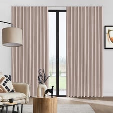 Eden Blockout S-Fold Curtains (Set of 2)