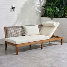 Daylesford Acacia Wood Outdoor Daybed