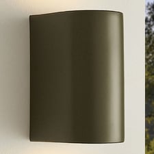 Haze Ceramic Outdoor Wall Light