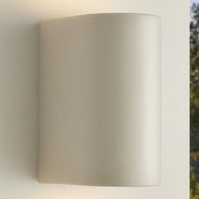 Haze Ceramic Outdoor Wall Light