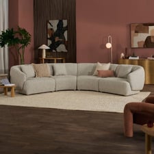 Crescent 5 Seater Modular Sofa