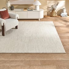 Beige Skandi Wool Rug