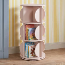 Kids&rsquo; Paige Rotating Bookcase