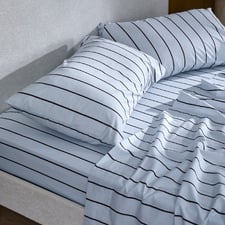 Juno Stripe Australian Cotton Sheet Set