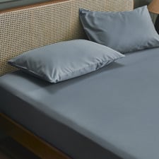 400TC Bamboo & Cotton Fitted Sheet Set