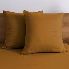 Pure French Flax Linen European Pillowcases (Set of 2)