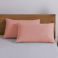 Pure French Flax Linen Standard Pillowcases (Set of 2)