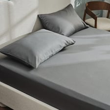 Luxury 1000TC Cotton-Blend Fitted Sheet Set