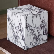 Milly Stone-Look Side Table